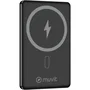 Muvit Powerbank 5000mAh 20W Carga Inalámbrica Negro con Cable USB-C
